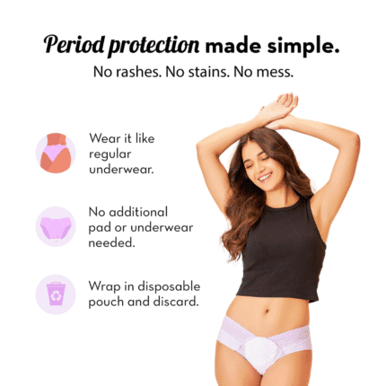 Disposable Period Panties for 360° Leak-Proof Protection